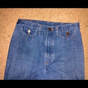 Vintage Wranglers. Super high-waisted